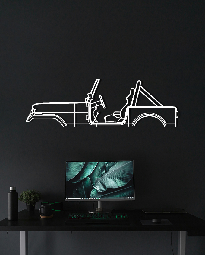 Jeep CJ7 1986 Classic Dark