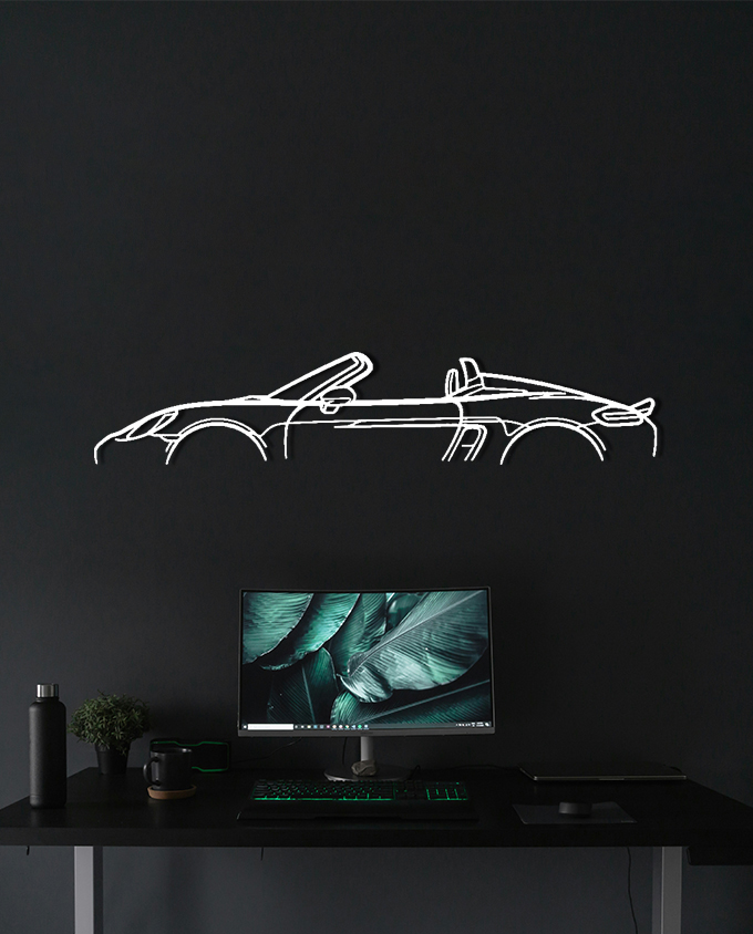 Porsche 718 Spyder Classic Dark