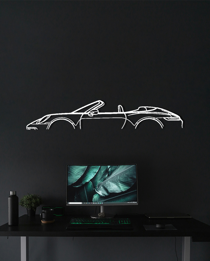 Porsche 911 992 Carrera 4s Cabrio Classic Dark