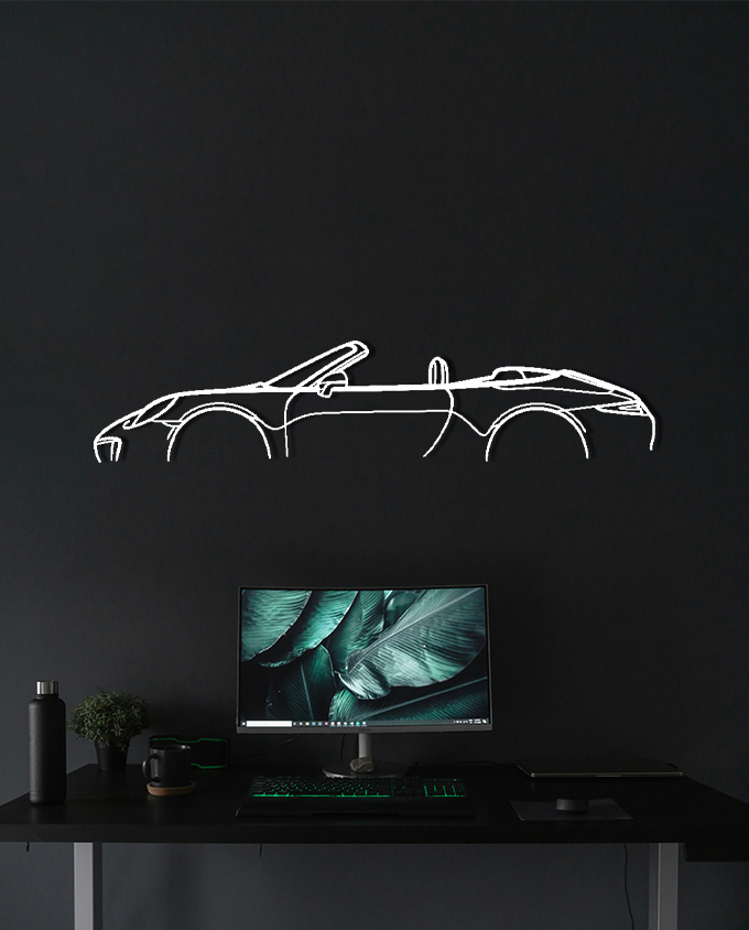 Porsche 911 Model 991 Cabriolet Classic Dark