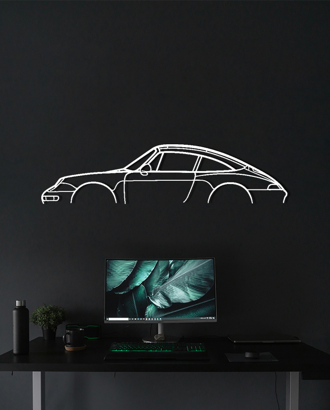 Porsche 911 Targa Model 993 Classic Dark