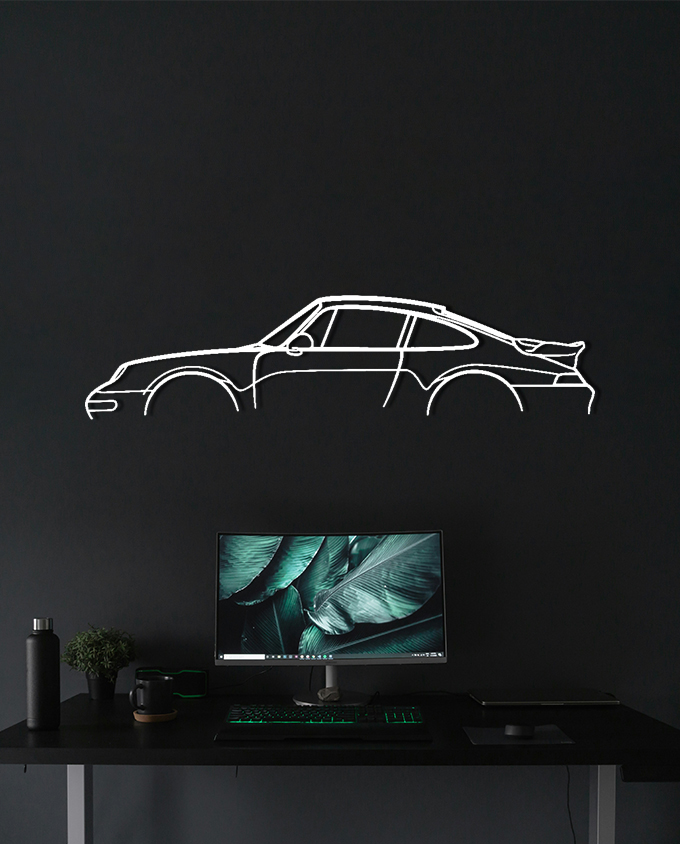 Porsche 911 Turbo Model 993 Classic Dark