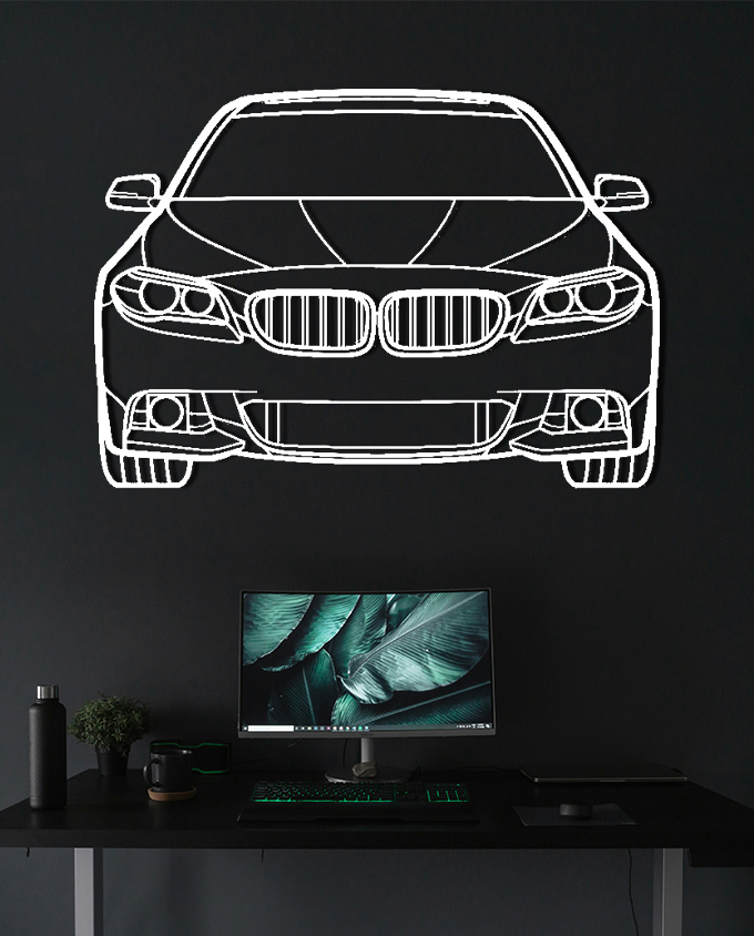 Bmw M5 F10 2014 Front D