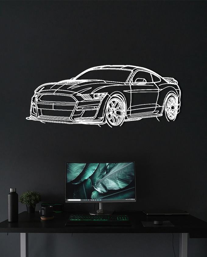 Ford Mustang Shelby GT500 2021 Angle D