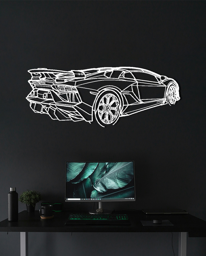 Lamborghini Aventador SVJ Angle D